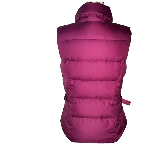Eddie Bauer Women's Goose Down Puffy Vest Mulberry - Size S - Picture 13 of 14